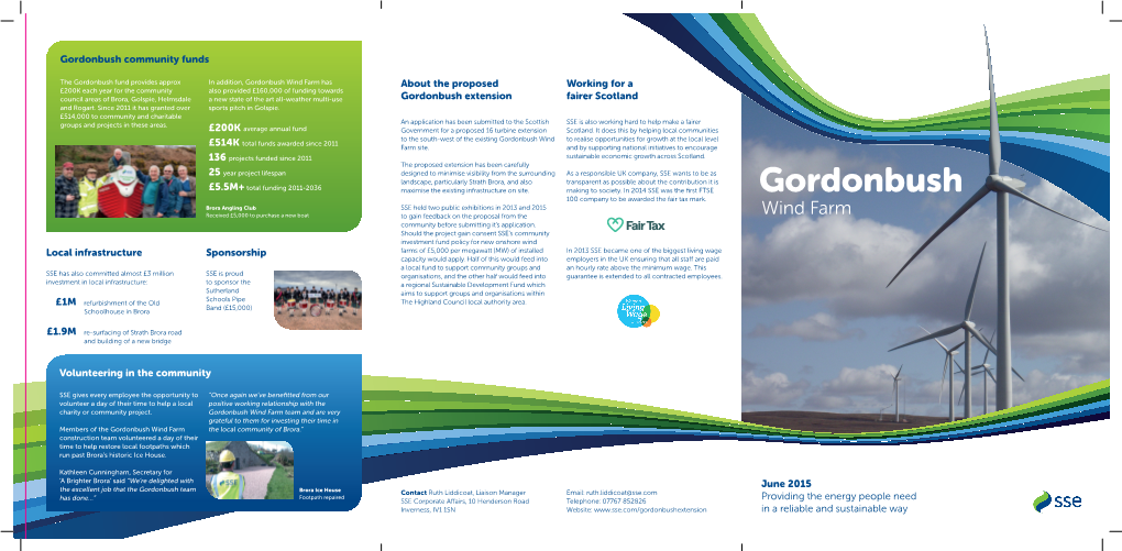 Gordonbush Wind Farm Case Study