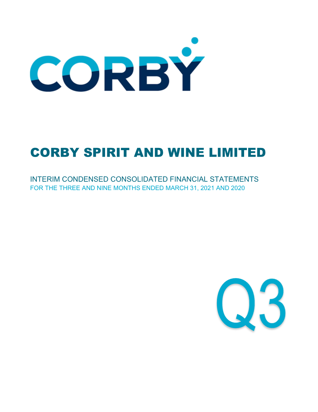 Corby Spirit and Wine Limited