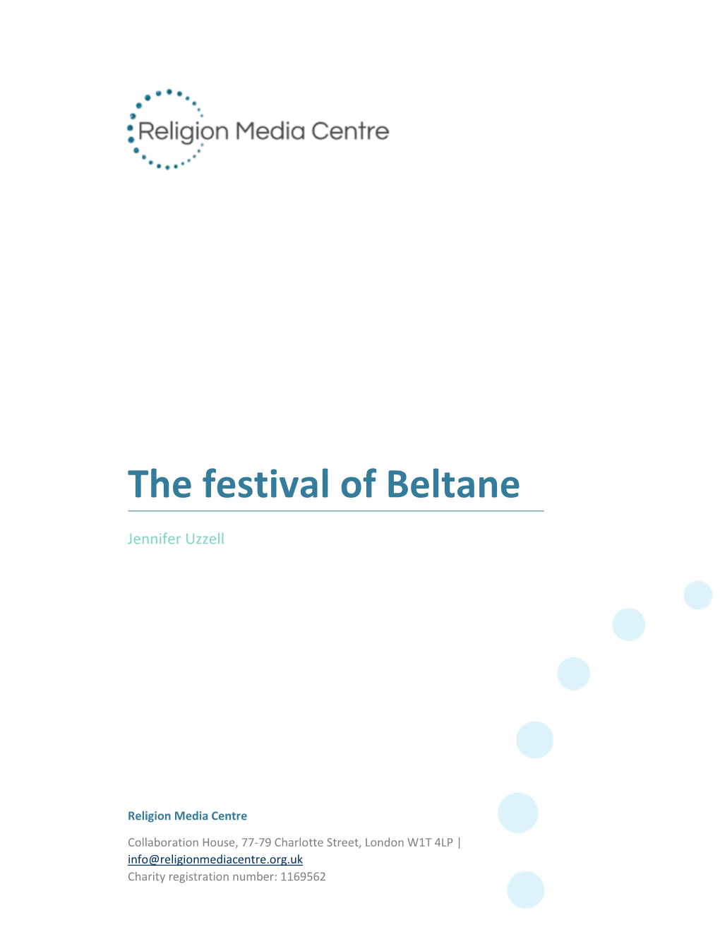 The Festival of Beltane