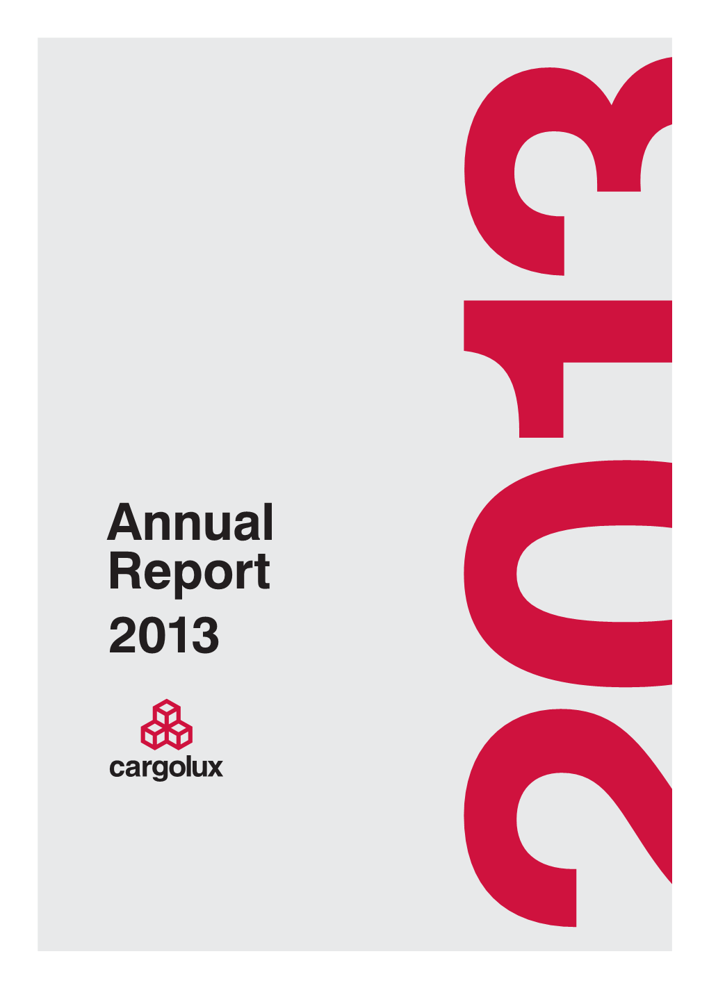 Annual Report 2013 2 013