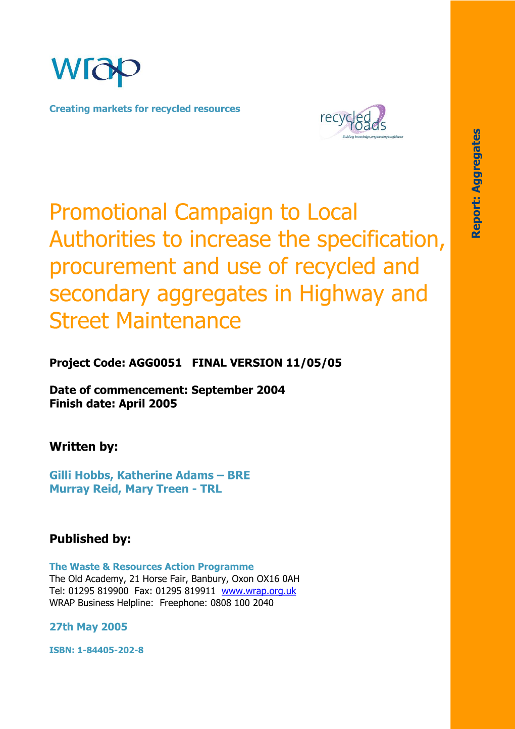 Promotional Campaign to Local Authorities to Increase The