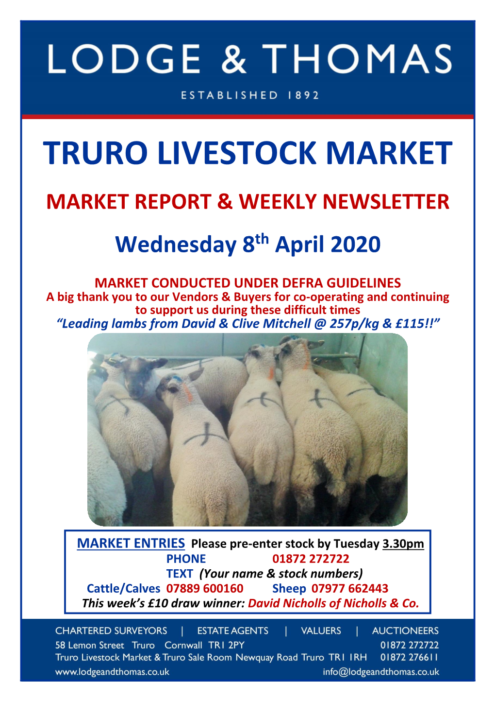 Truro Livestock Market