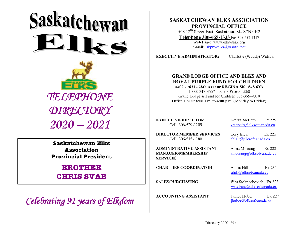 Saskatchewan Elks Association