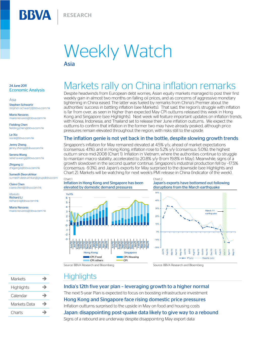 Weekly Watch Asia