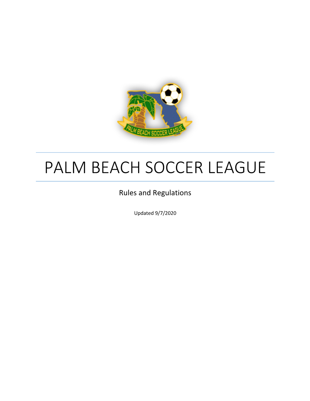 PBSL Rules and Regulations