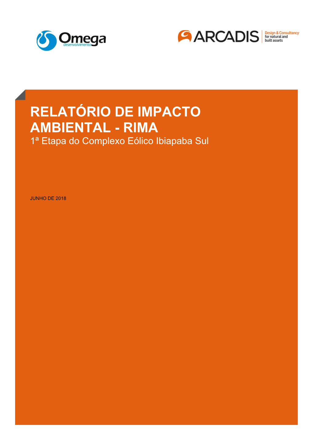 Relatório De Impacto Ambiental - RIMA