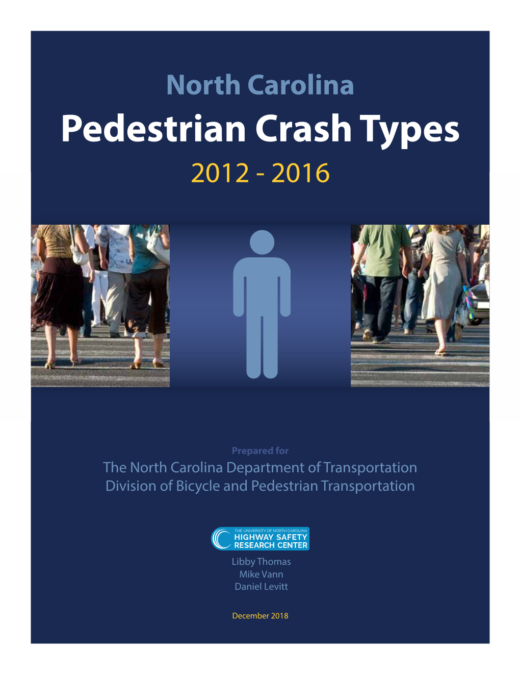 Pedestrian Crash Types 2012 - 2016