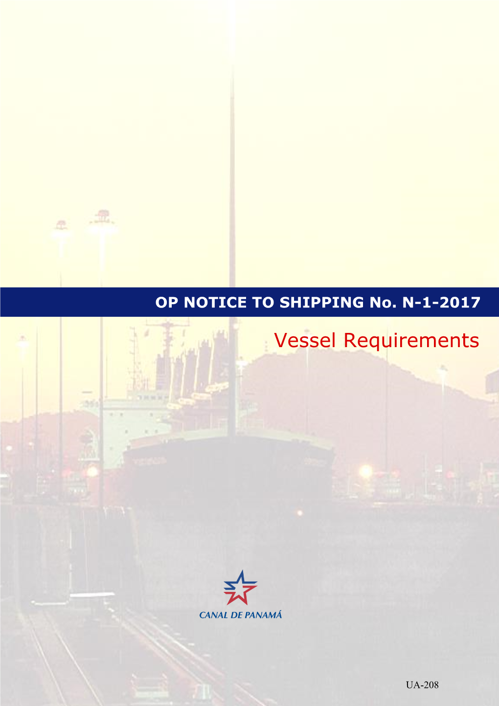 Vessel Requirements