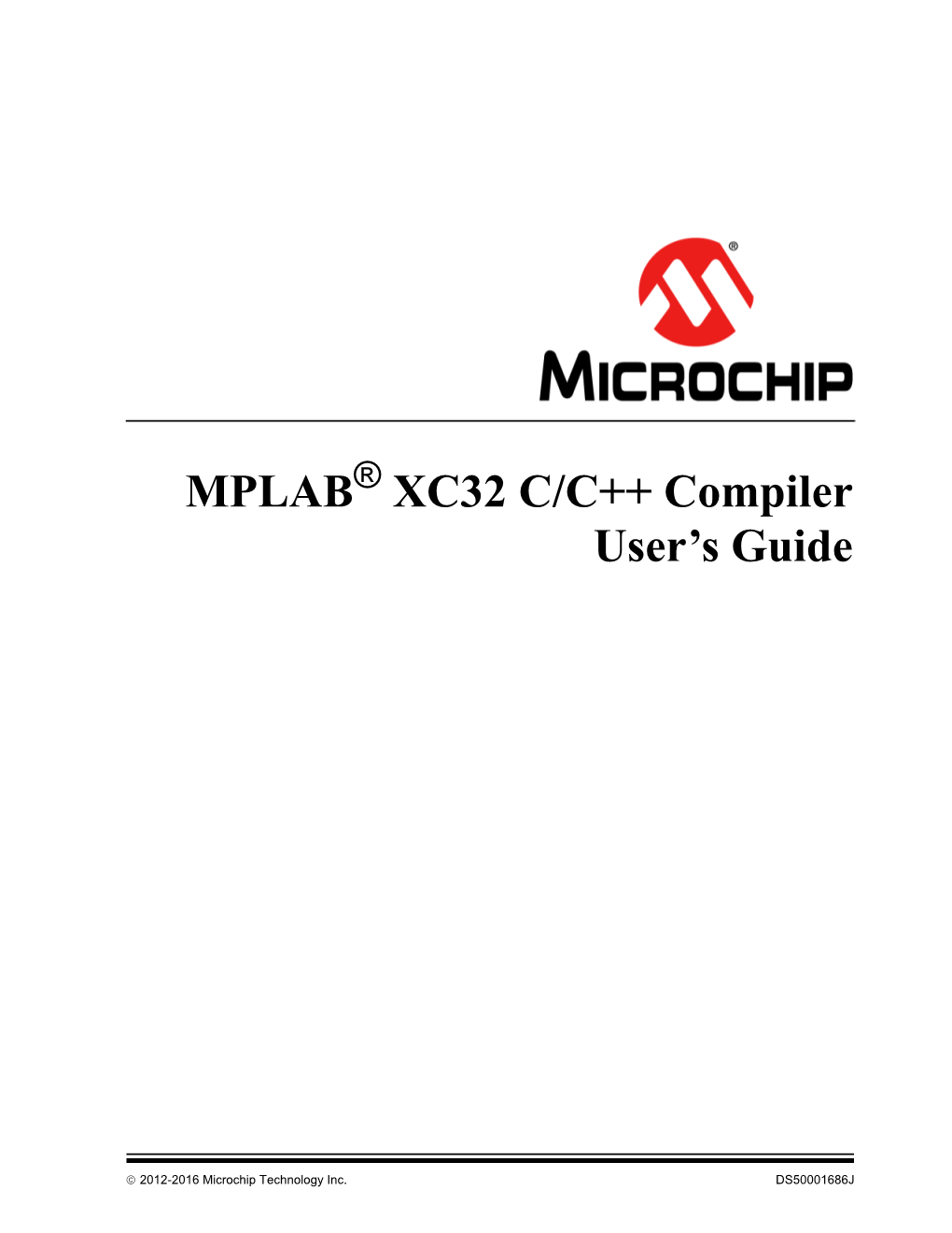 MPLAB XC32 C/C++ Compiler User's Guide