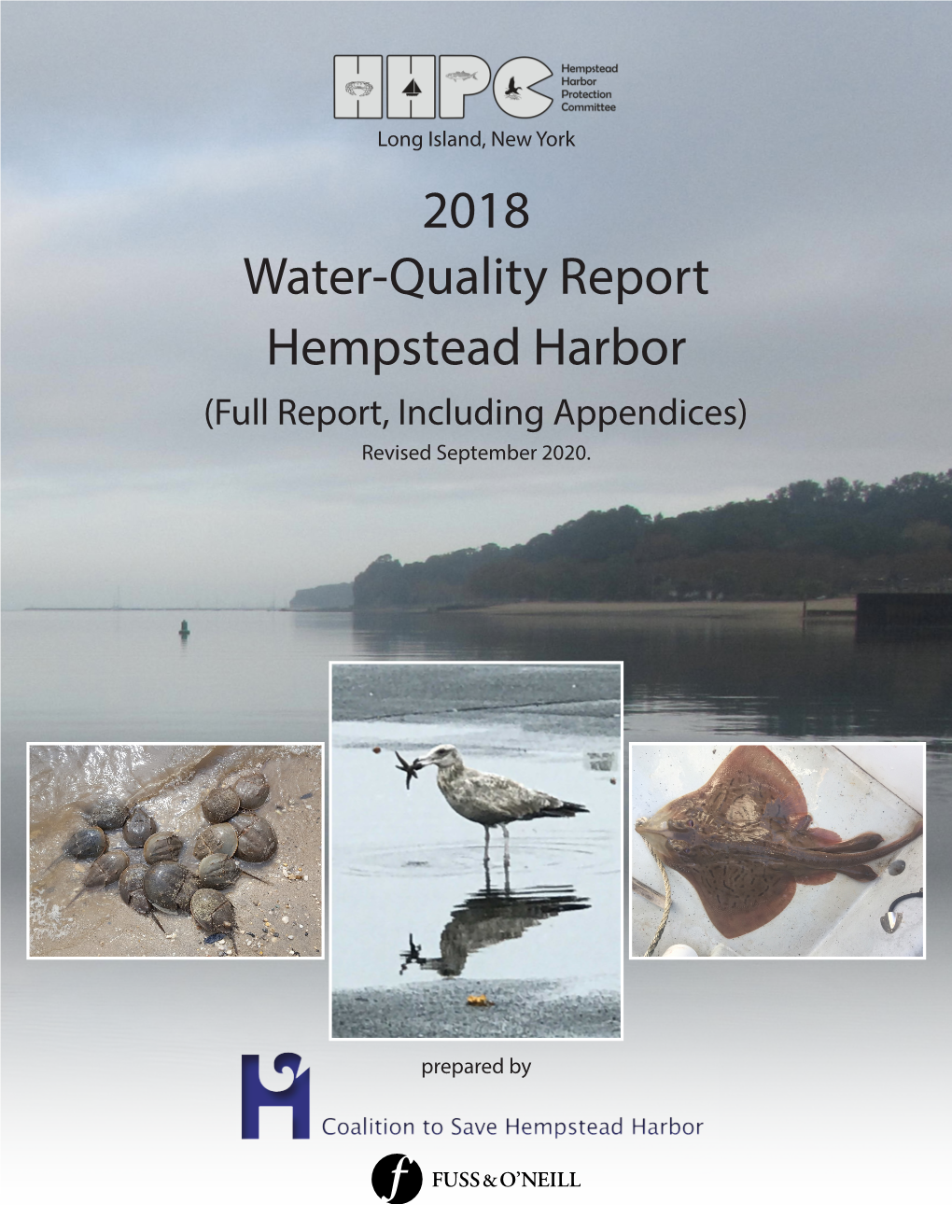 2018 Water-Quality Report Hempstead Harbor (Full Report, Including Appendices) Revised September 2020
