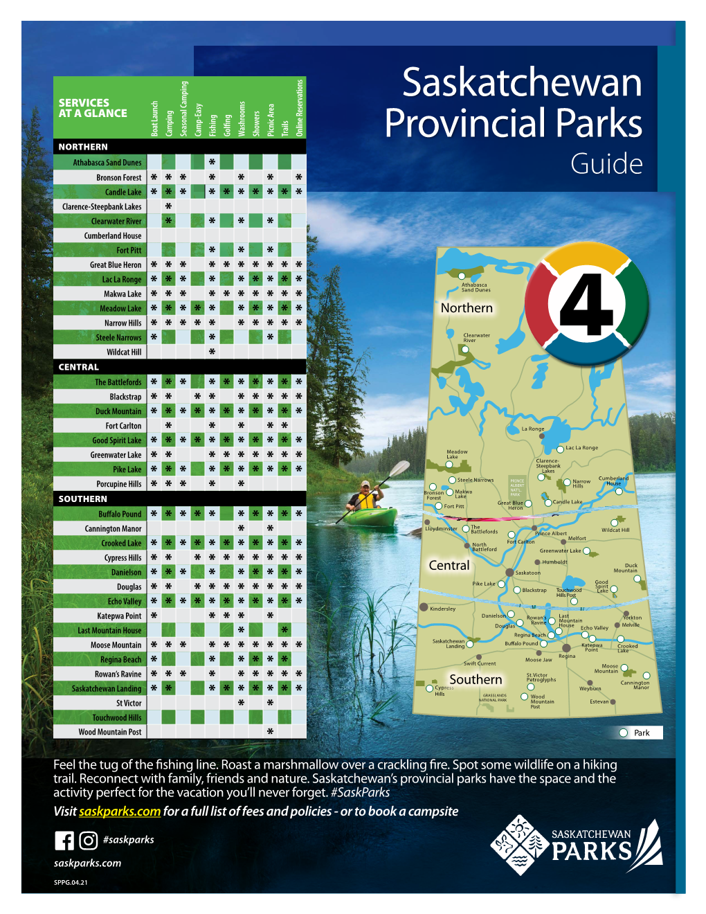 2021 Saskatchewan Provincial Parks Guide