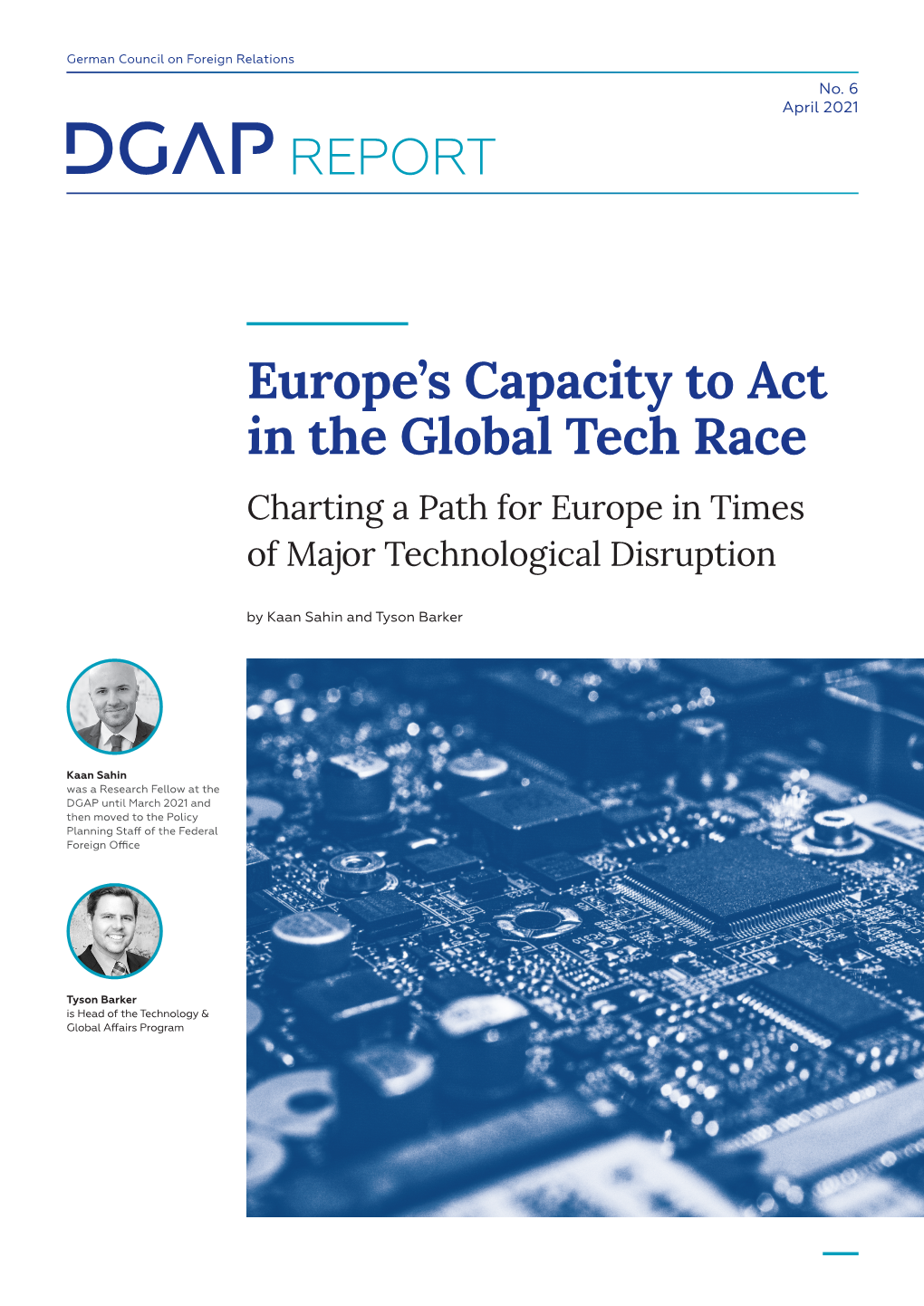 Europe's Capacity to Act in the Global Tech Race