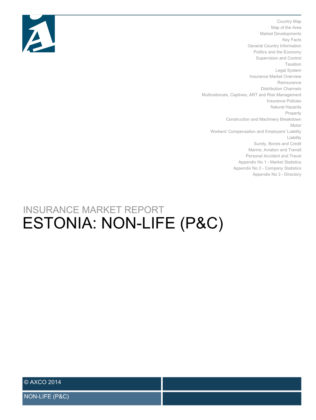 Estonia: Non-Life (P&C)