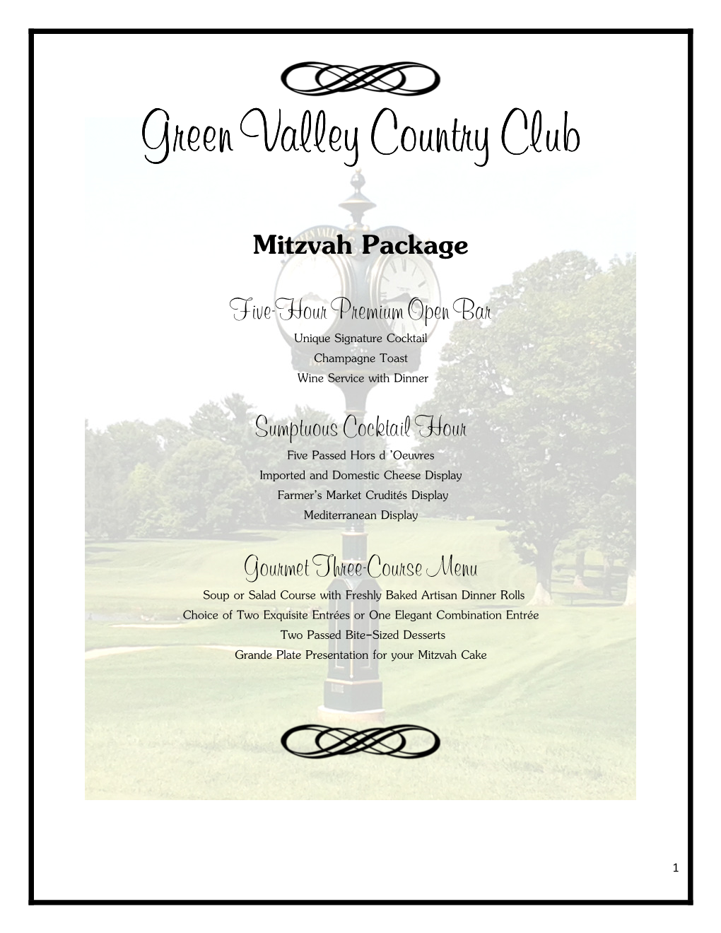 New Mitzvah Package