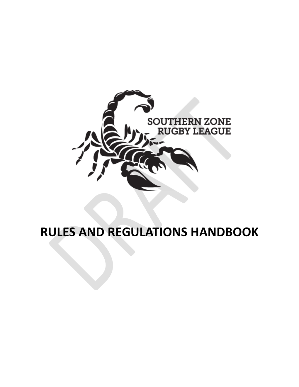 Rules and Regulations Handbook