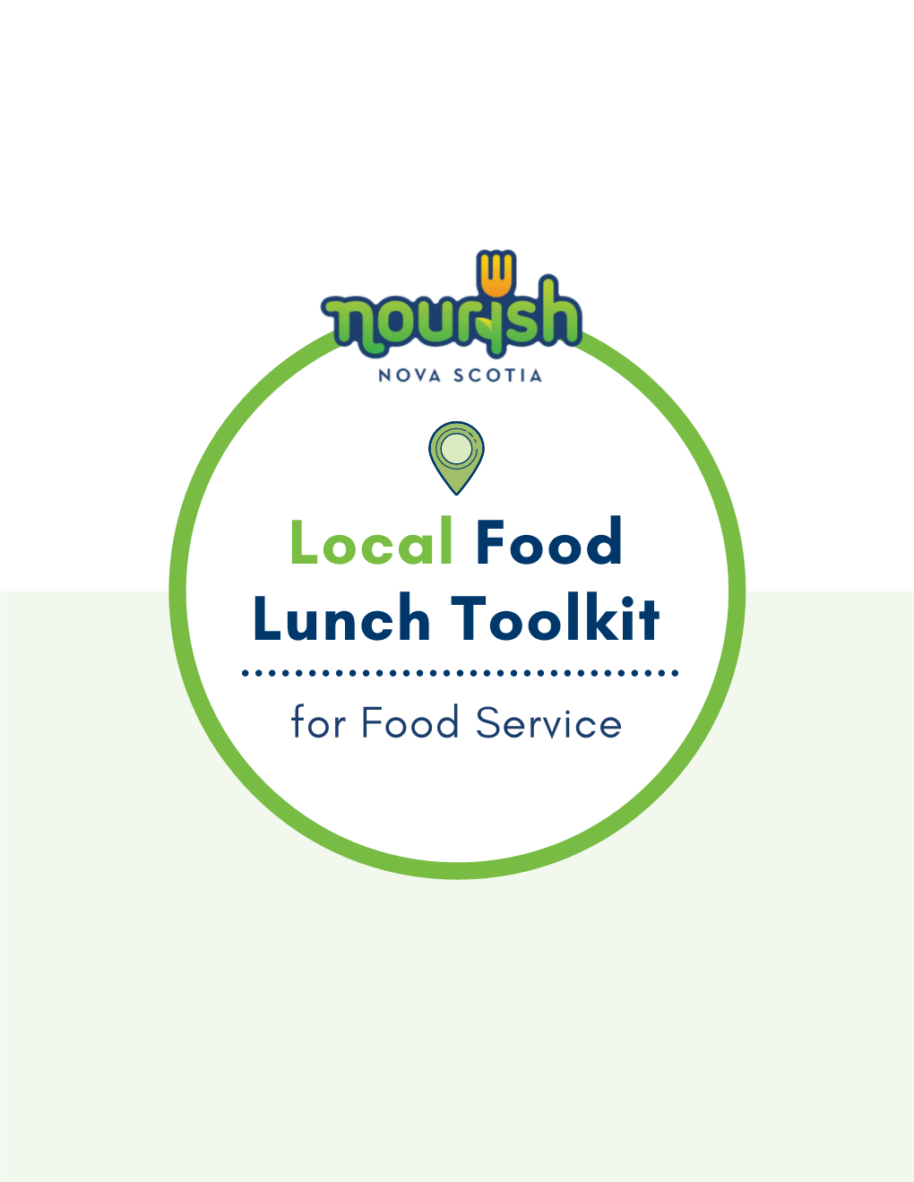 Local Food Lunch Toolkit for Food Service