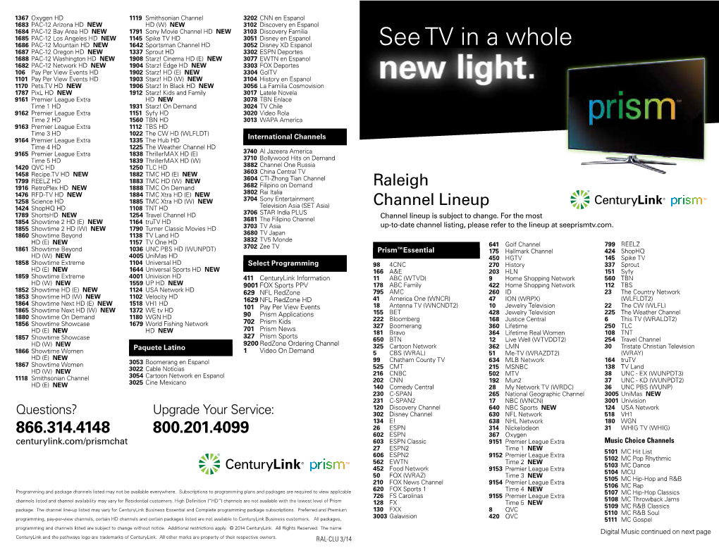 See TV in a Whole