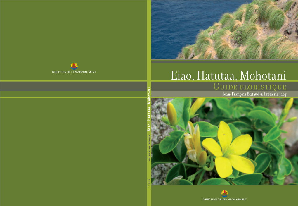 Guide Floristique Eiao, Hatutaa, Mohotani