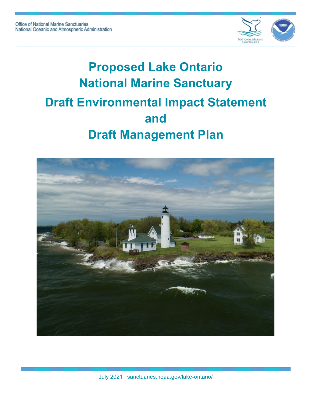 Proposed Lake Ontario National Marine Sanctuary Draft Environmental Impact Statement and Draft Management Plan