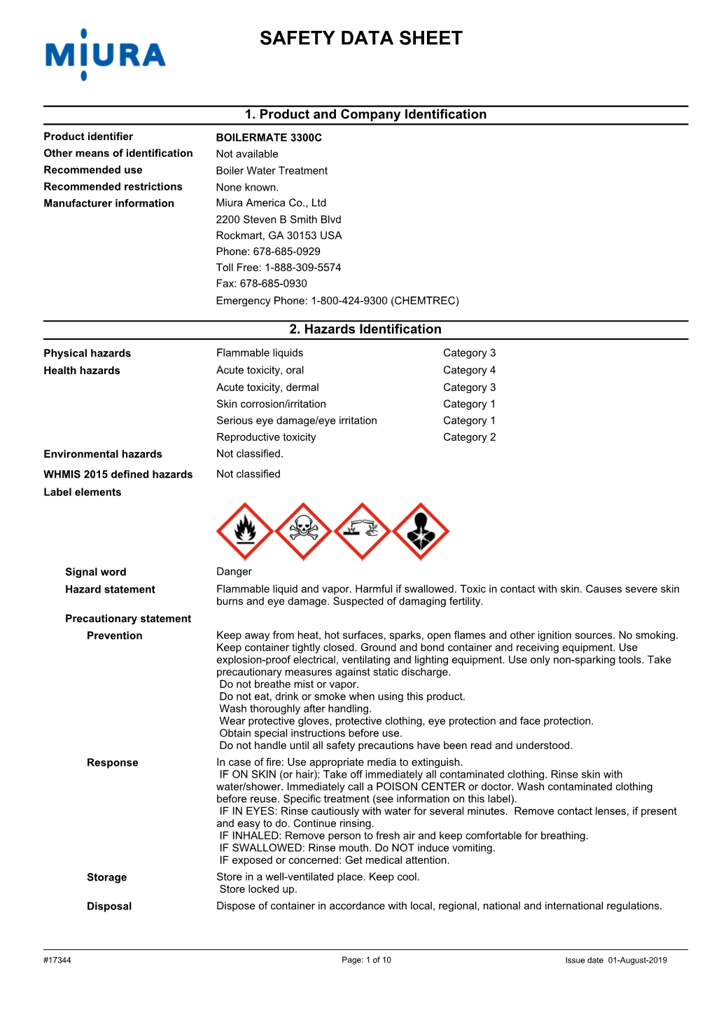 Safety Data Sheet