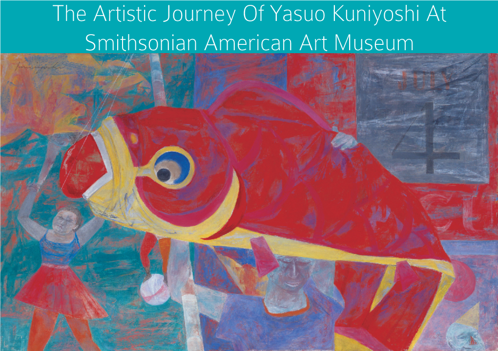 The Artistic Journey of Yasuo Kuniyoshi at Smithsonian American
