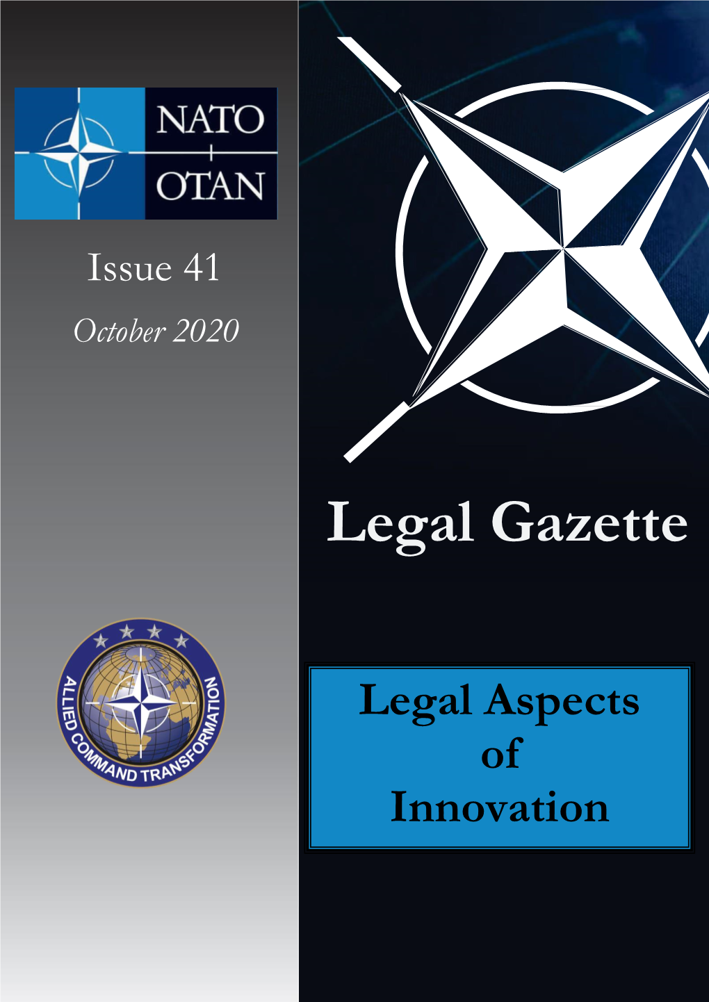 NATO Legal Gazette Issue 41