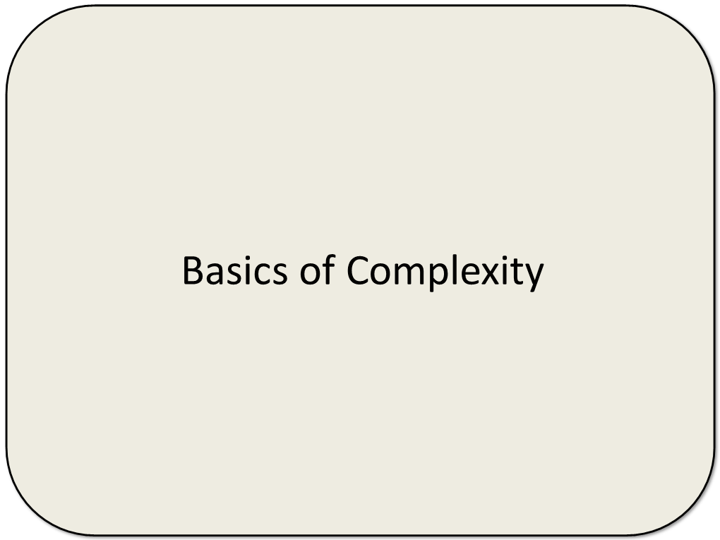 Complexity Slides