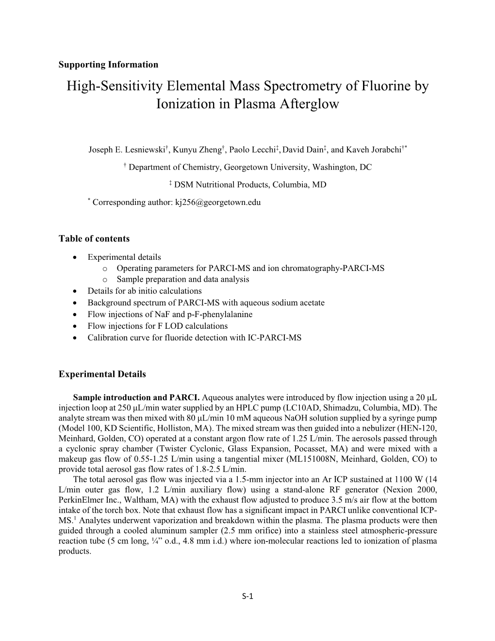 High-Sensitivity Elemental Mass Spectrometry of Fluorine by Ionization in Plasma Afterglow