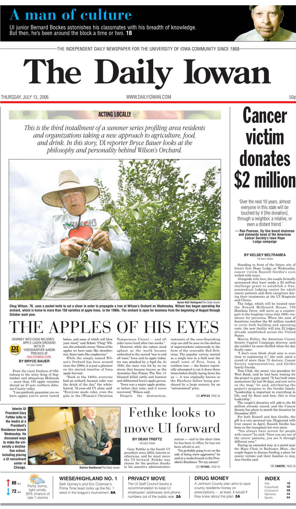 Daily Iowan (Iowa City, Iowa), 2006-07-13