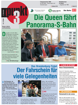 Die Queen Fährt Panorama-S-Bahn