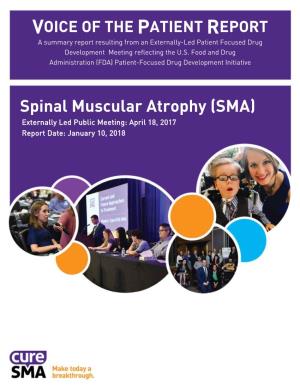 Voice of the Patient Report for Spinal Muscular Atrophy