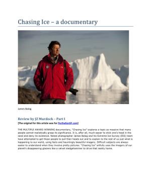 Chasing Ice – a Documentary