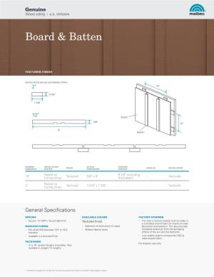Board & Batten