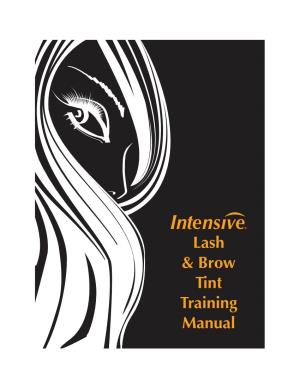 Lash & Brow Tint Training Manual