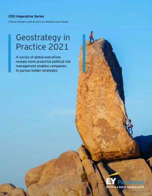 Geostrategy in Practice 2021