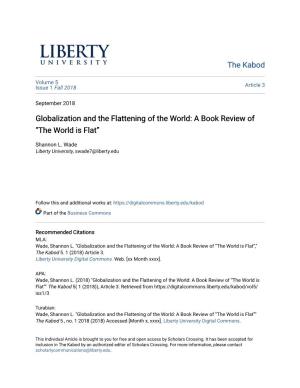 Globalization and the Flattening of the World: a Book Review of “The World Is Flat”