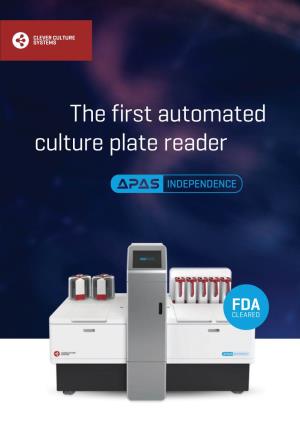 The First Automated Culture Plate Reader