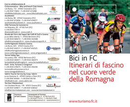 Bici in FC Itinerari Di Fascino Nel Cuore Verde