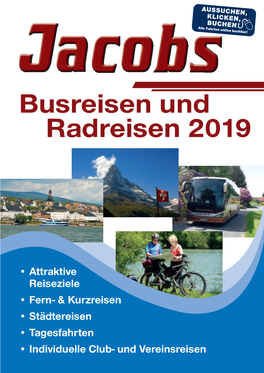 Busreisen Und Radreisen 2019