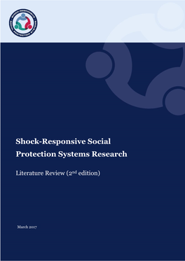 Shock-Responsive Social Protection Systems Research