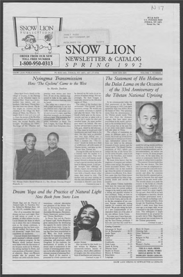 SNOW LION PUBLI C'ltl Olss JANET BUDD 946 NOTTINGHAM DR
