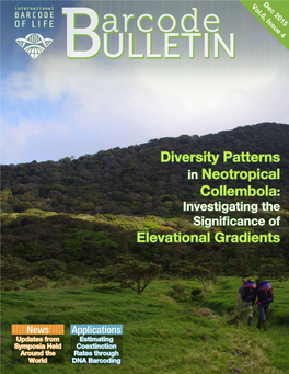 Diversity Patterns in Neotropical Collembola: Elevational Gradients