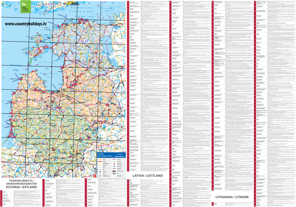 ESTONIA / ESTLAND Latvia / LETTLAND LITHUANIA / LITAUEN