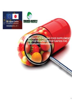 Nutraceuticals and Food Supplements Sector in Japan