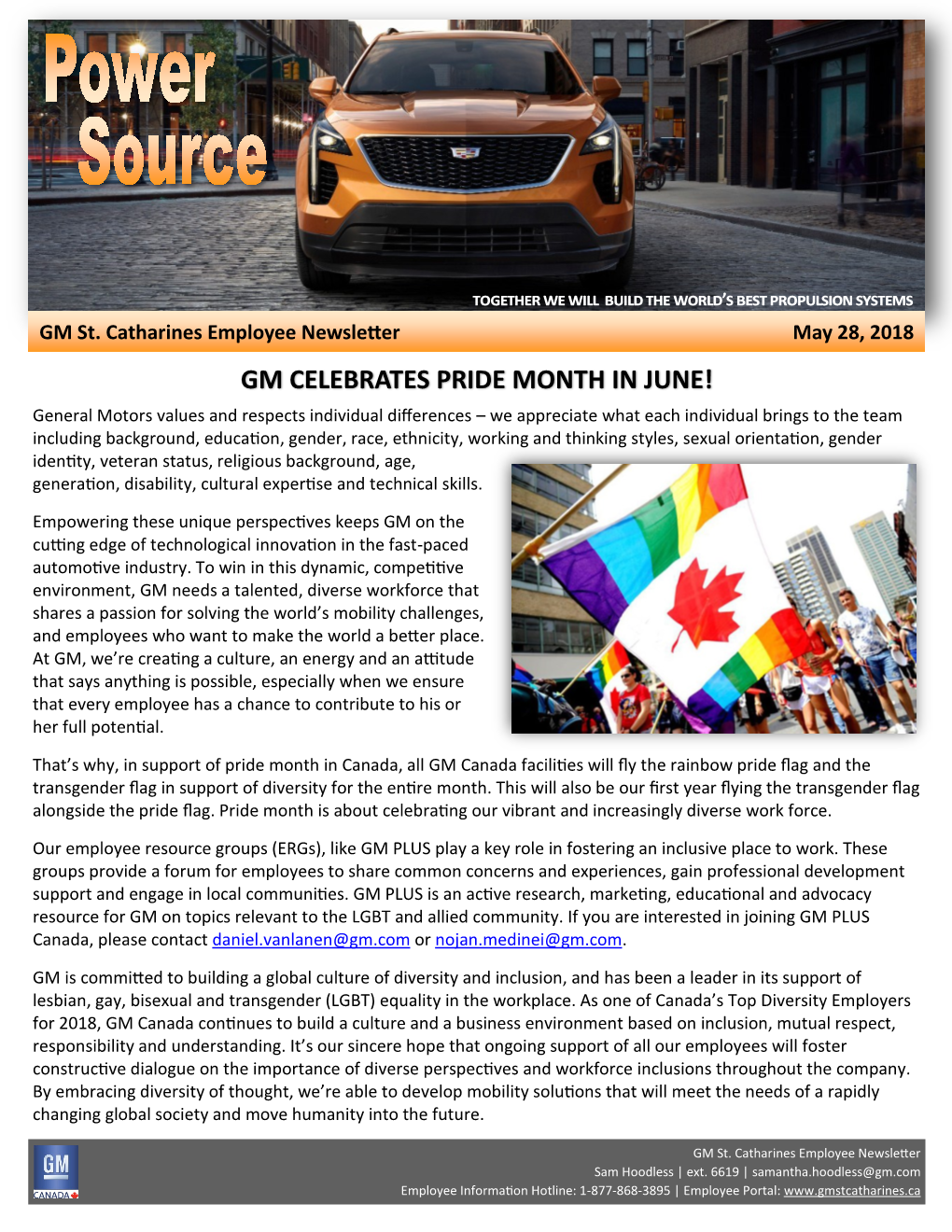 Gm Celebrates Pride Month in June!