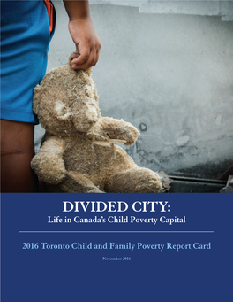 Child and Family Poverty Report Card