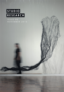 Download Studio Research Issue #4