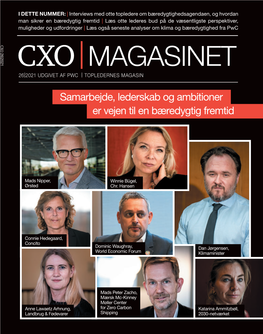 Cxo|Magasinet 26|2021 Udgivet Af Pwc | Topledernes Magasin