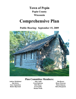 Town of Pepin Comprehensive Plan Page 1 of 73 General Characteristics