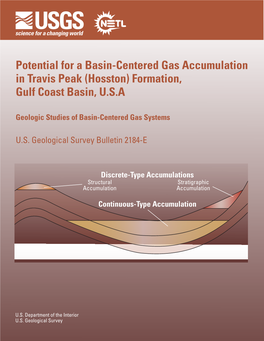 Potential for a Basin-Centered Gas Accumulation in Travis Peak (Hosston) Formation, Gulf Coast Basin, U.S.A